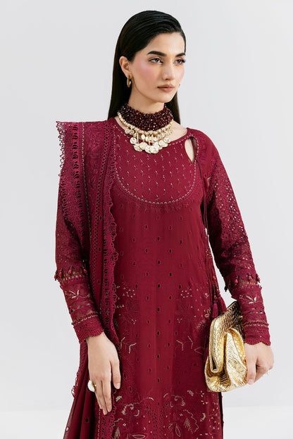 Imrozia Premium | Luxe Serene 25 | S-1089 SCARLET - Ladies Clothes - Maria Faisal
