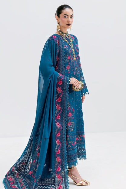 Imrozia Premium | Luxe Serene 25 | S-1093 SAPPHIRE - Ladies Clothes - Maria Faisal