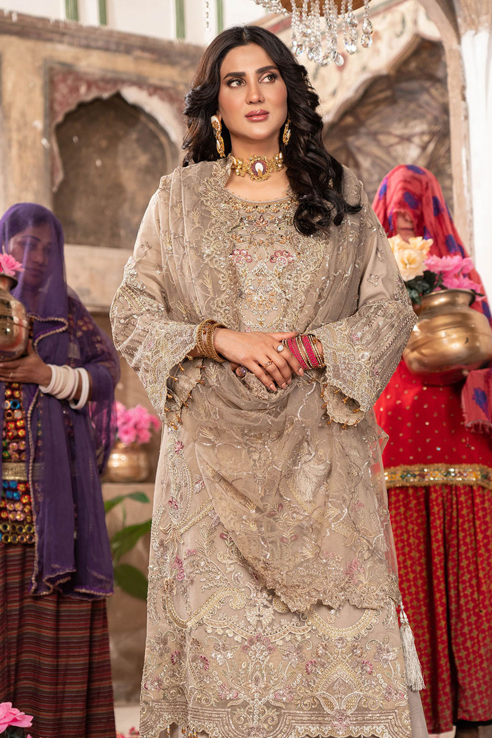 Imrozia Premium | Tehwar Premium | IP-149 RANGOLI - Ladies Clothes - Maria Faisal