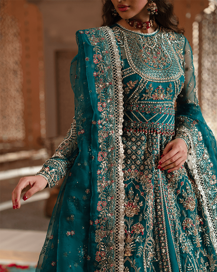 Zevk | Mughal Raniya | Sundas Rani by Maria Faisal - Registered Vendor of : Zevk - type : Ladies Clothes - 100% original wedding dresses
