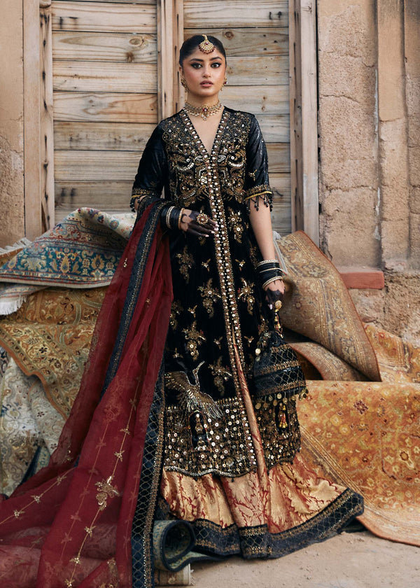 Laj | Hath Kahani Luxury Formals 24 | KOHSAR - Designer Dress with Intricate embroidery and embellishments. Shop elegent wedding dress at Maria Faisal.