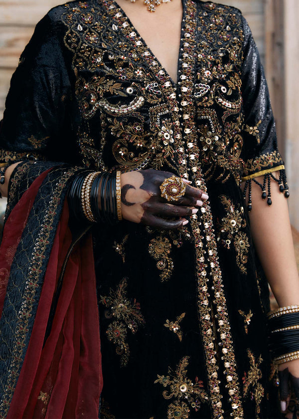 Laj | Hath Kahani Luxury Formals 24 | KOHSAR - Designer Dress with Intricate embroidery and embellishments. Shop elegent wedding dress at Maria Faisal.