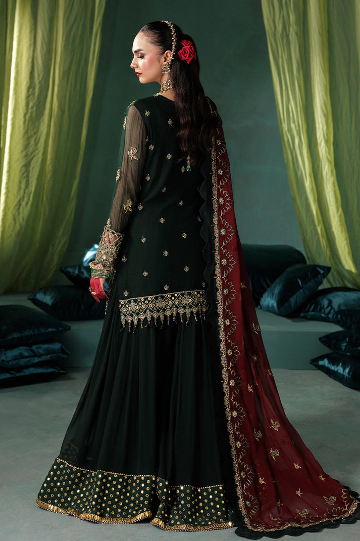 Saad Shaikh | Panache Luxury Chiffon 25 | D-03 - Ladies Clothes - Maria Faisal