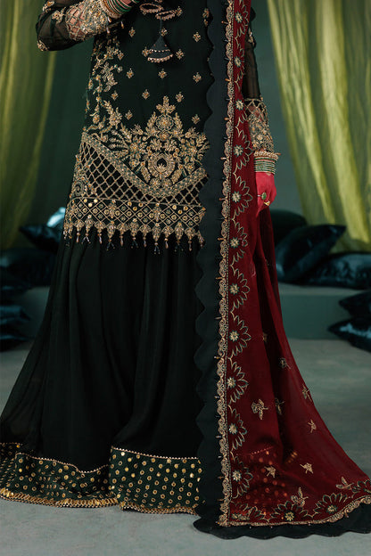 Saad Shaikh | Panache Luxury Chiffon 25 | D-03 - Ladies Clothes - Maria Faisal
