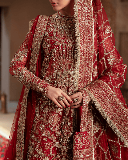 Zevk | Mughal Raniya | Mughal Mah Rani by Maria Faisal - Registered Vendor of : Zevk - type : Ladies Clothes - 100% original wedding dresses