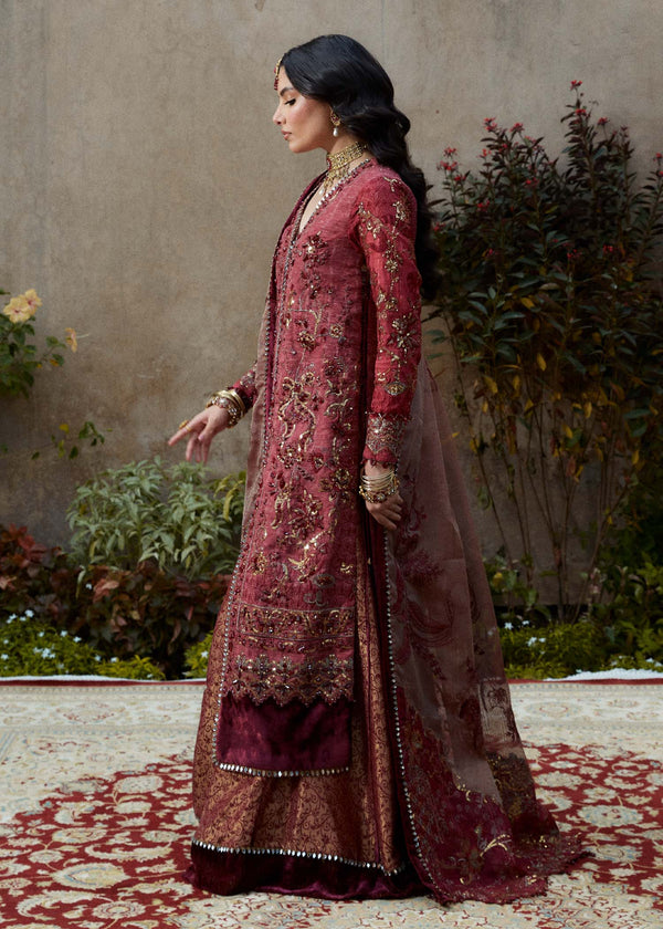 Laj | Hath Kahani Luxury Formals 24 | REKHA - Designer Dress with Intricate embroidery and embellishments. Shop elegent wedding dress at Maria Faisal.