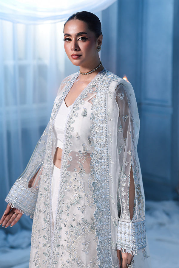 Saffron | Zynoria Formals 25 |Opal - Formal Dress - available at Maria Faisal in UK and USA.