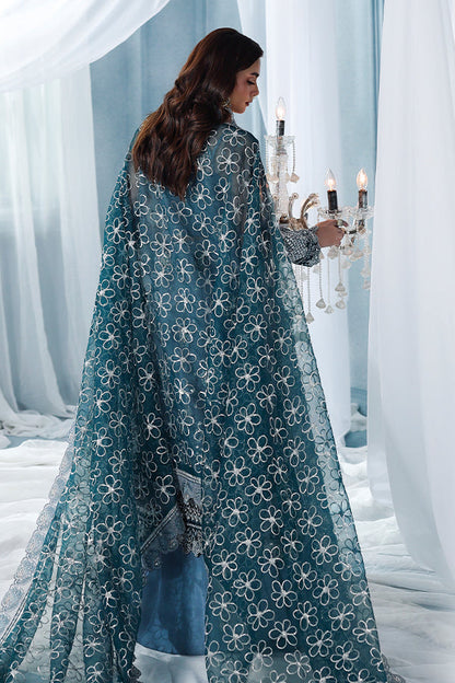 Saffron | Zynoria Formals 25 | Labrodorite - Formal Dress - available at Maria Faisal in UK and USA.