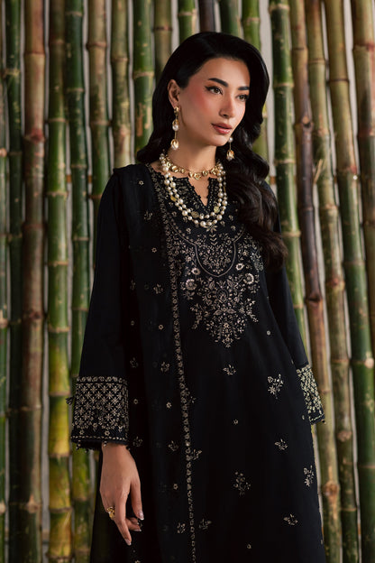 Batik | Festive Eid 26 | Ash - Luxury Dress - available at Maria Faisal in UK and USA.