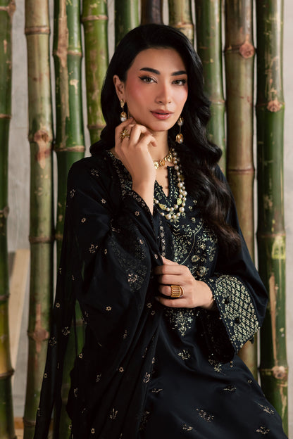 Batik | Festive Eid 26 | Ash - Luxury Dress - available at Maria Faisal in UK and USA.