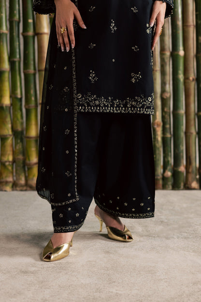 Batik | Festive Eid 26 | Ash - Luxury Dress - available at Maria Faisal in UK and USA.