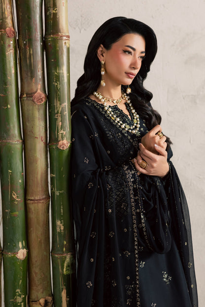 Batik | Festive Eid 26 | Ash - Luxury Dress - available at Maria Faisal in UK and USA.