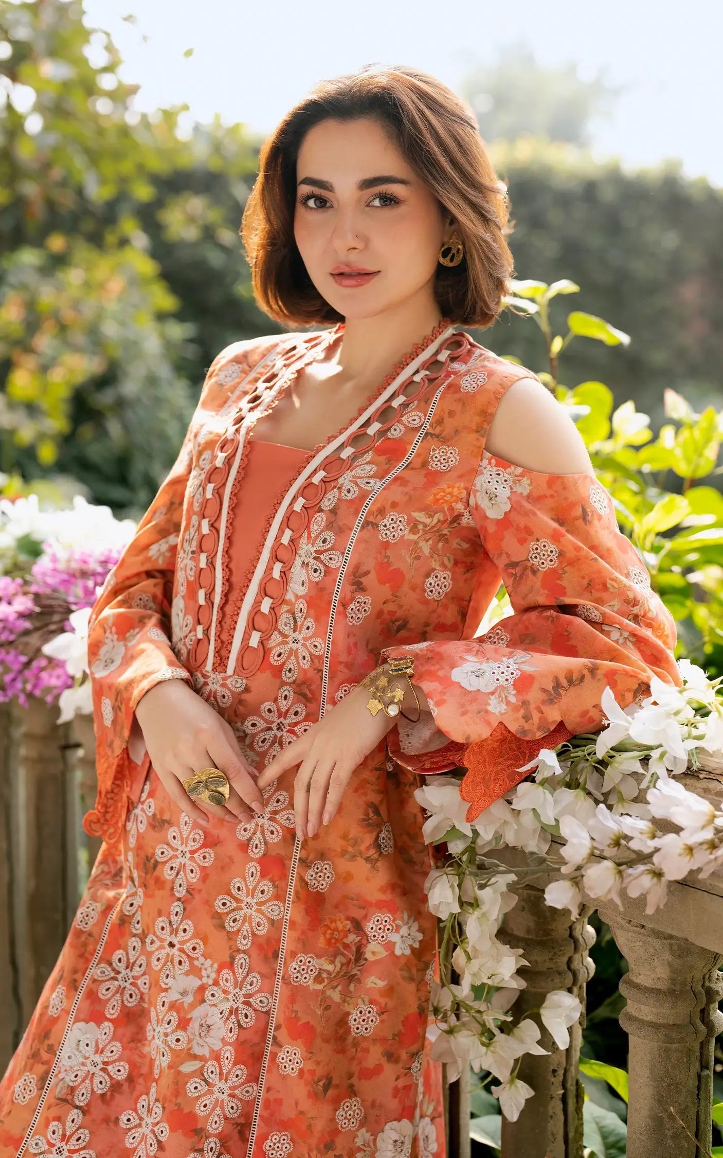 Asifa and Nabeel | Gulkari Summer 25 | Citrus Glow (GKL-08) - Ladies Clothes 