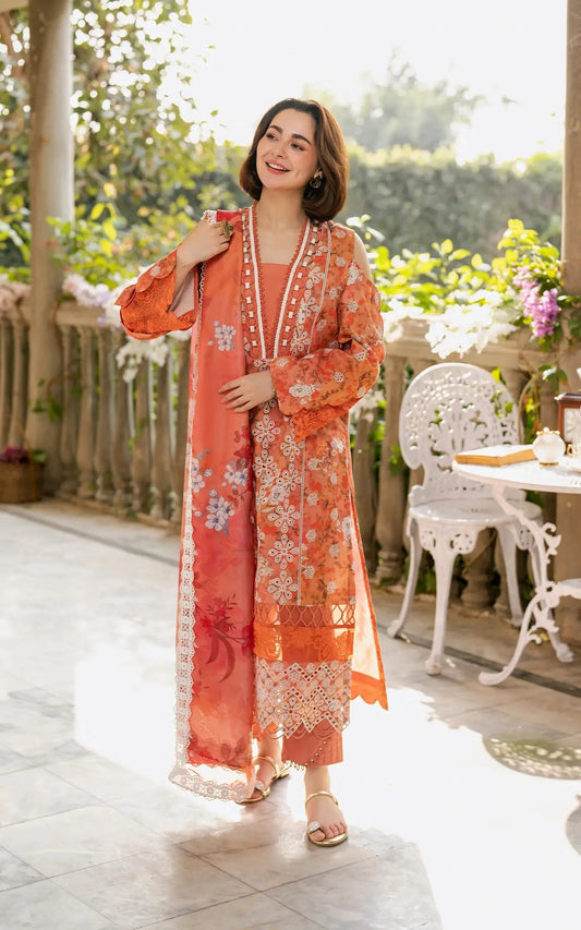 Asifa and Nabeel | Gulkari Summer 25 | Citrus Glow (GKL-08) - Ladies Clothes 