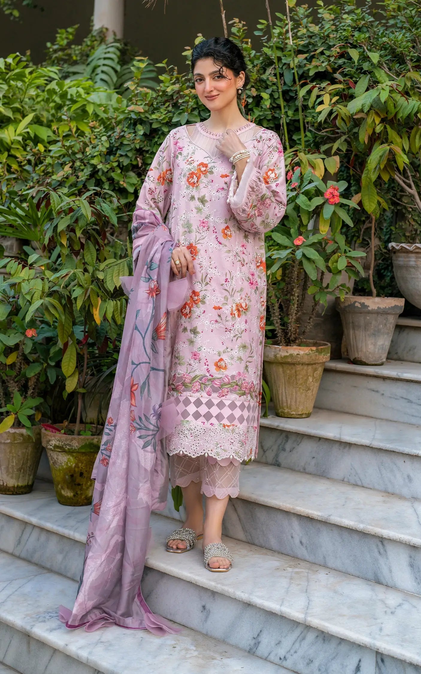 Asifa and Nabeel | Gulkari Summer 25 | Blossom Zephyr (GKL-09) - Ladies Clothes 