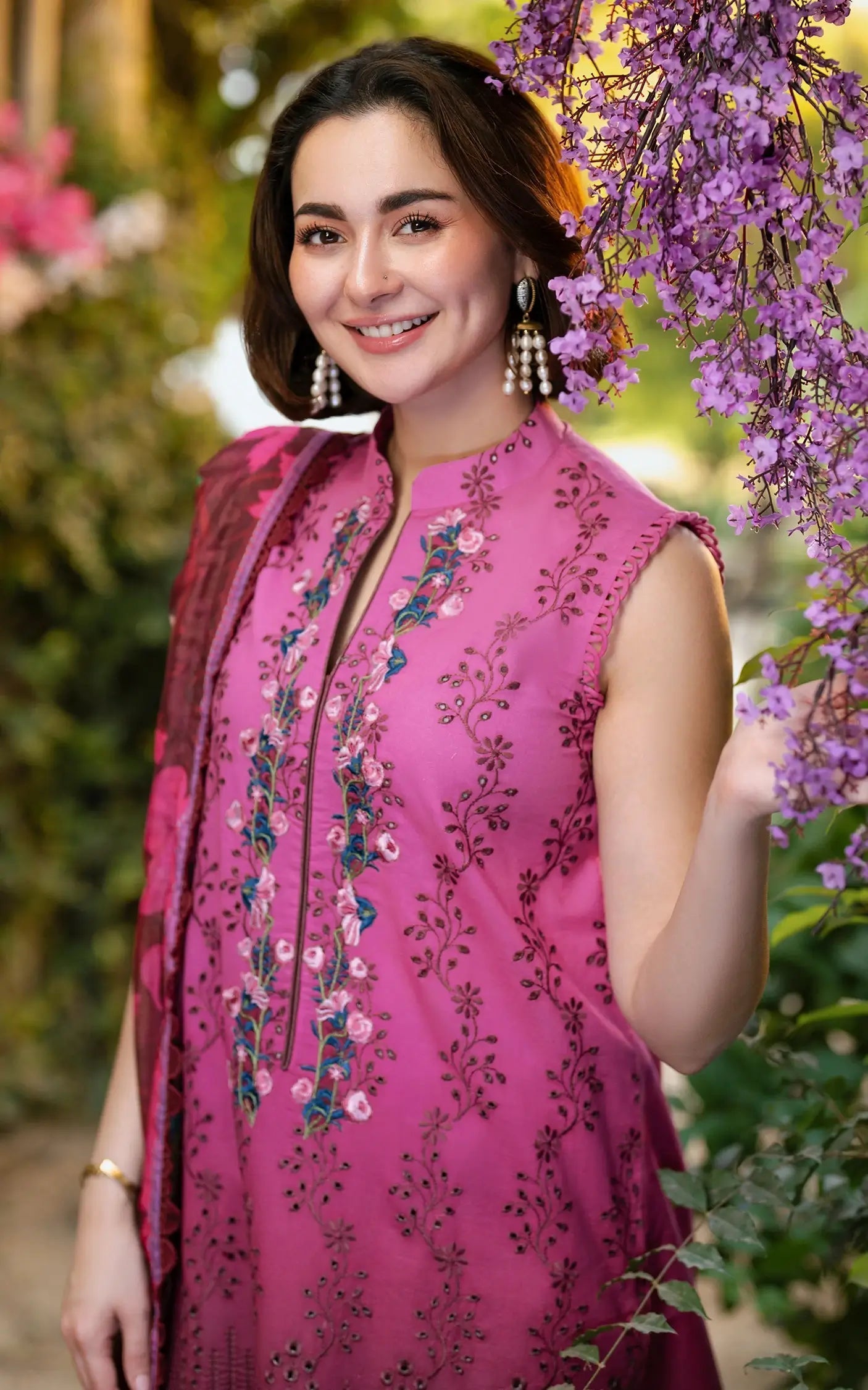 Asifa and Nabeel | Gulkari Summer 25 | Sunkissed Garden (GKL-13) - Ladies Clothes 