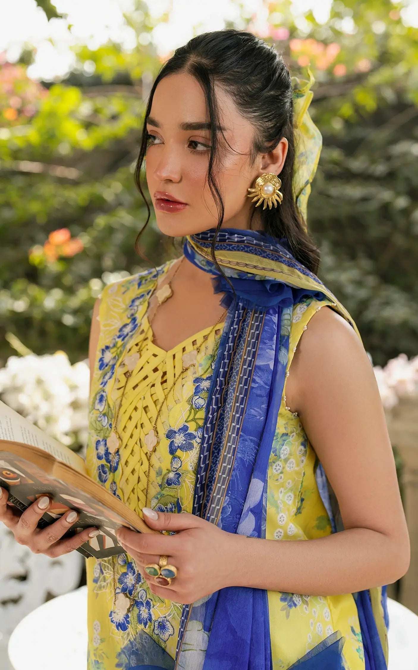 Asifa and Nabeel | Gulkari Summer 25 | Sunlit Breeze (GKL-15) - Ladies Clothes 