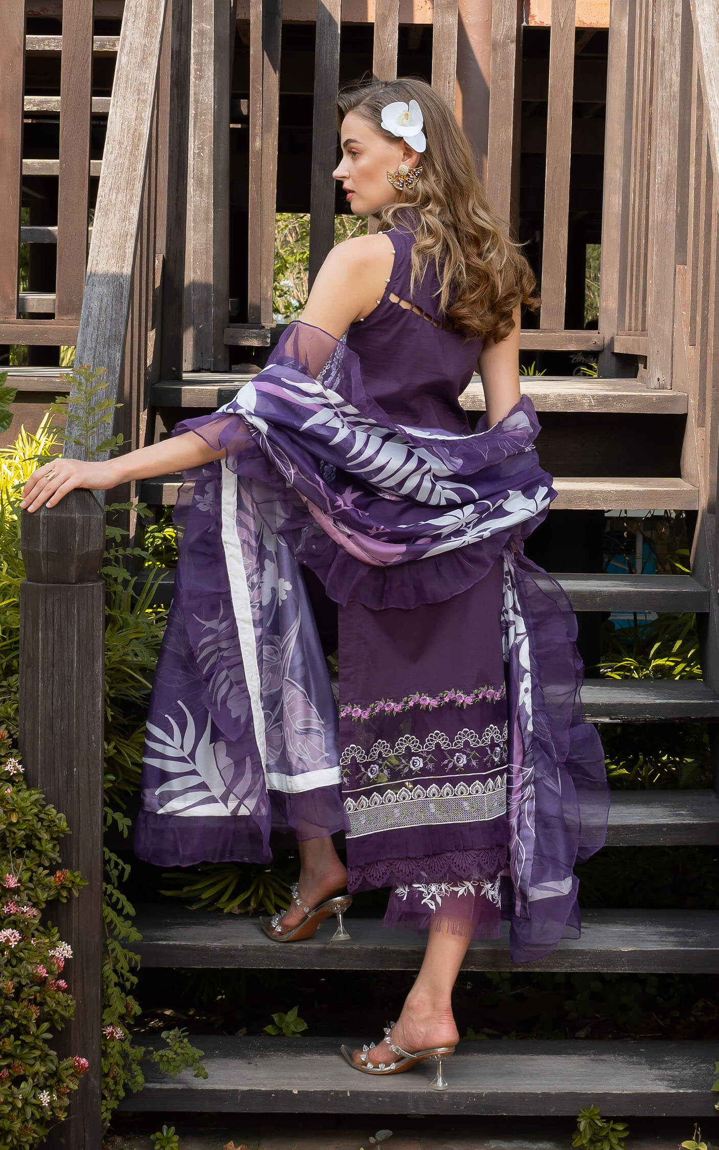 Asifa and Nabeel | Rosemary Ruffles 24 | Dazzle - Pakistani Dress - Maria Faisal