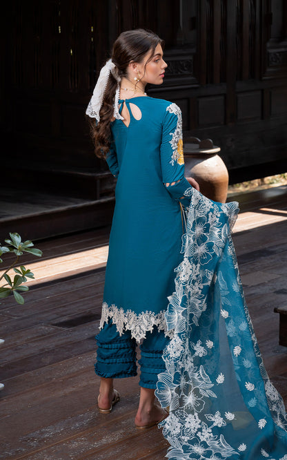 Asifa and Nabeel | Rosemary Ruffles 24 | Flora - Pakistani Dress - Maria Faisal