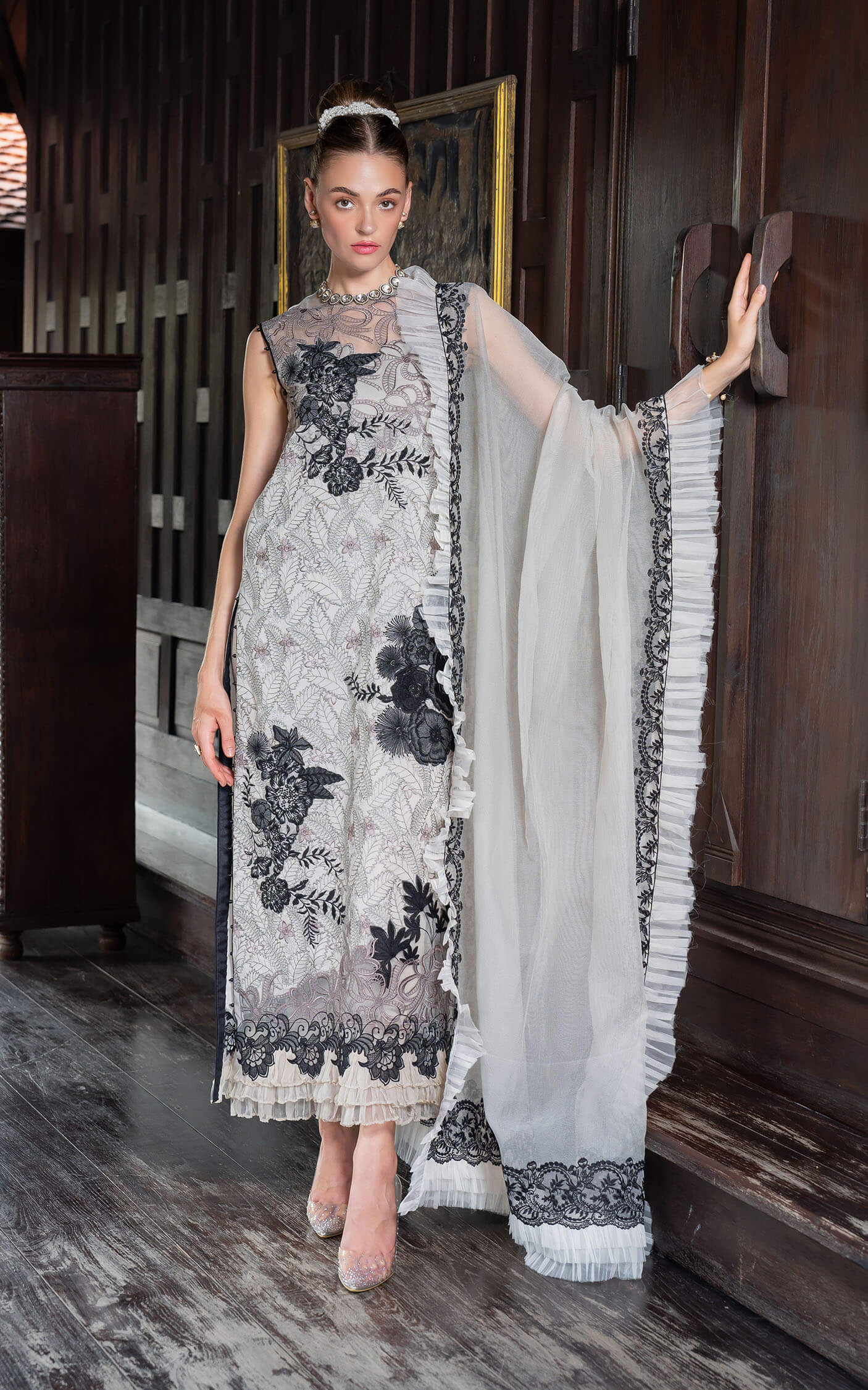 Asifa and Nabeel | Rosemary Ruffles 24 | Aurora - Pakistani Dress - Maria Faisal