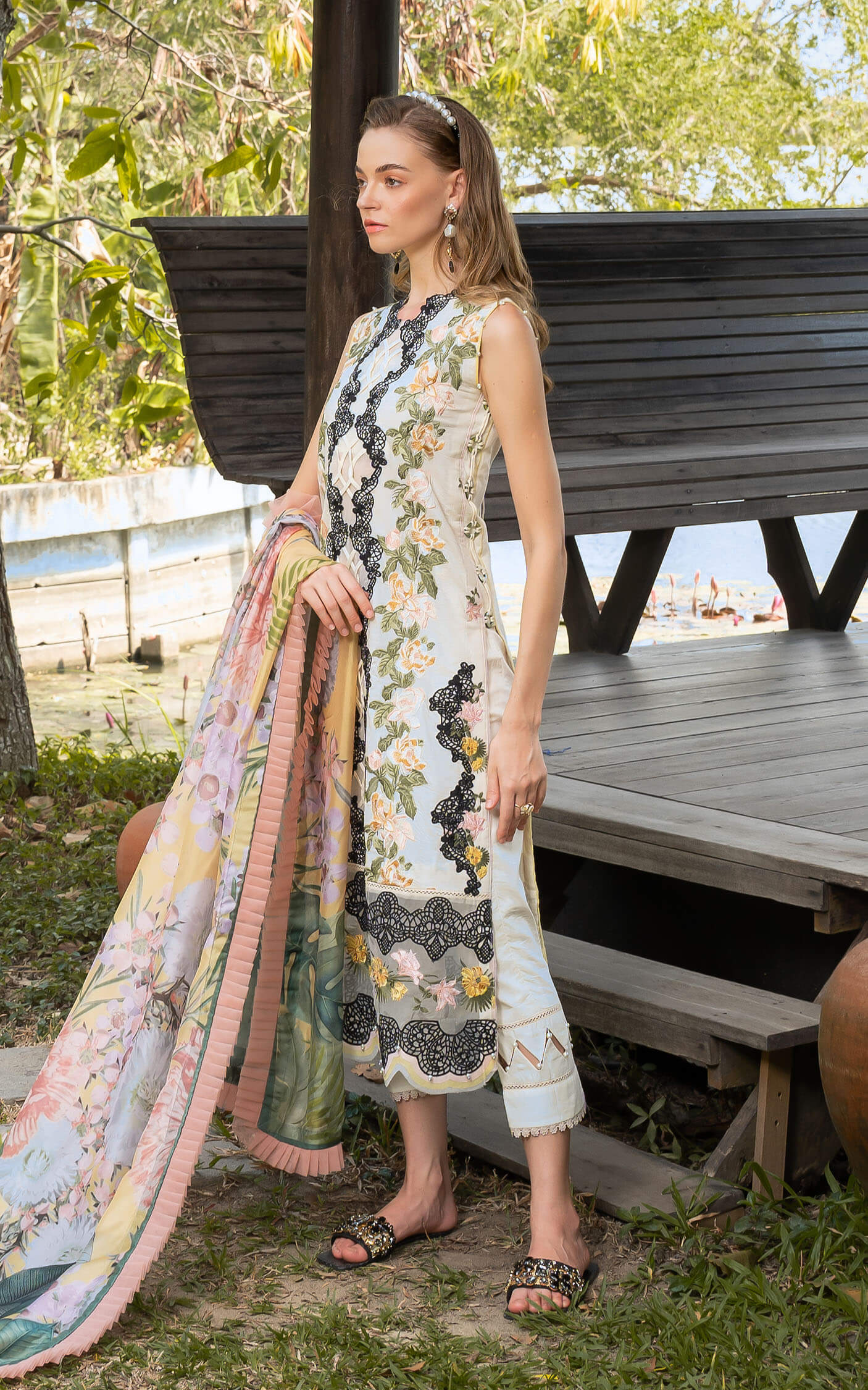 Asifa and Nabeel | Rosemary Ruffles 24 | Mystique - Pakistani Dress - Maria Faisal