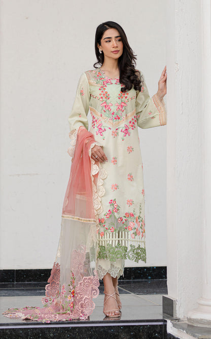 Asifa and Nabeel | Rosemary Ruffles 24 | Serene - Pakistani Dress - Maria Faisal