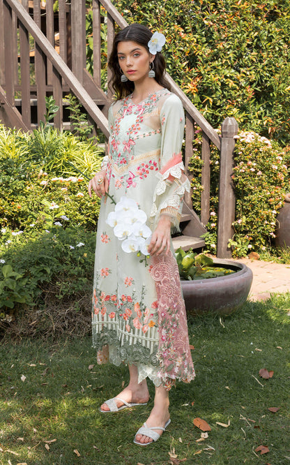 Asifa and Nabeel | Rosemary Ruffles 24 | Serene - Pakistani Dress - Maria Faisal