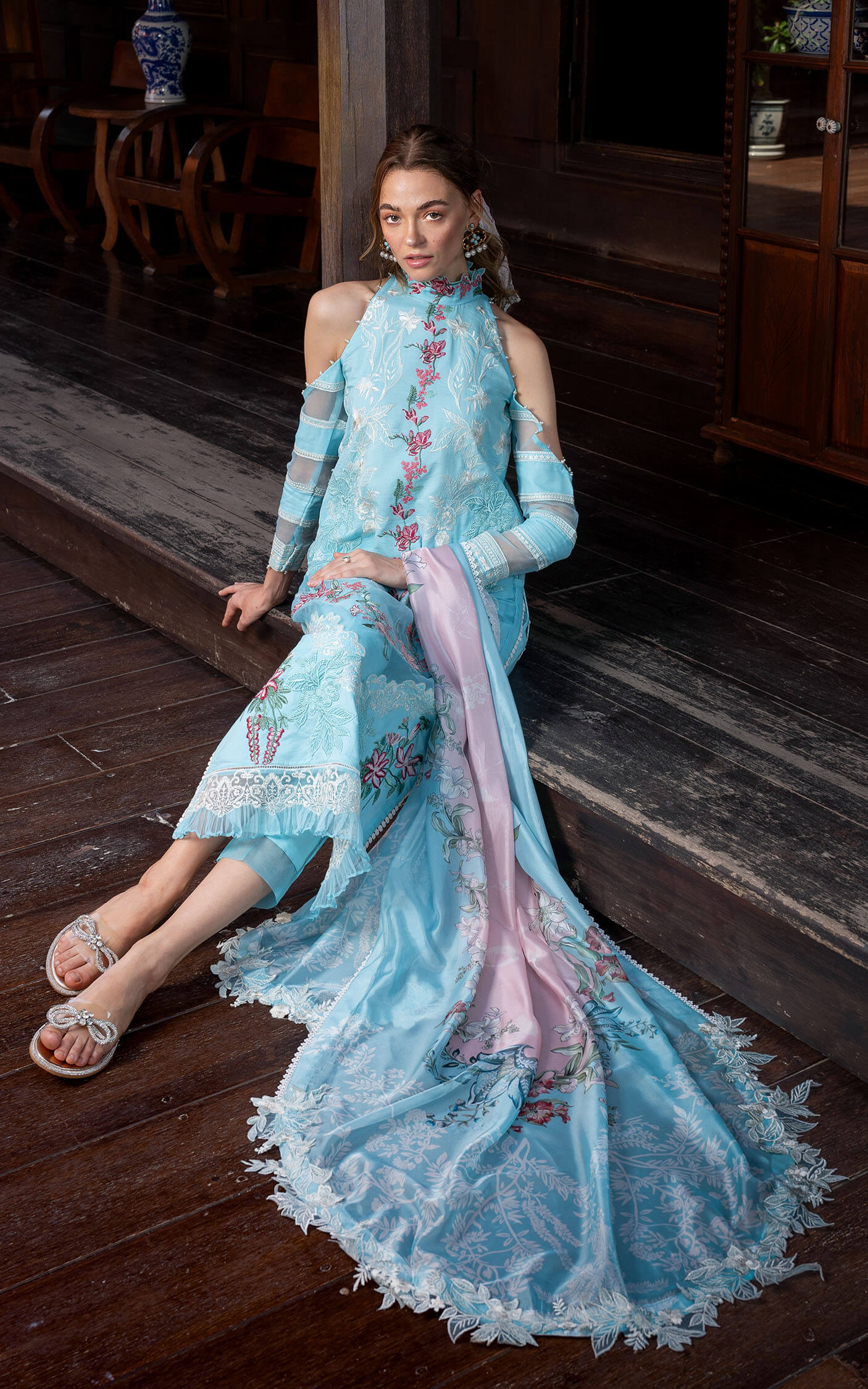 Asifa and Nabeel | Rosemary Ruffles 24 | Utopia - Pakistani Dress - Maria Faisal