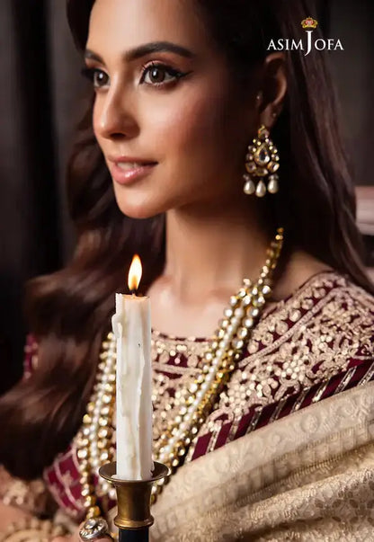 Asim Jofa | Bekhudi Luxury Chiffon 23 | AJBK-04 by Maria Faisal - Registered Vendor of : Asim Jofa - type : Pakistani Dress - 100% original wedding dresses