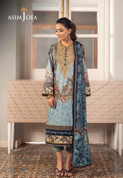 Asim Jofa | Aira Summer Prints | AJAR-27 - Pakistani Dress - Maria Faisal