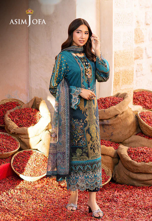 Asim Jofa | Aira Summer Prints | AJAR 22 - Pakistani Dress - Maria Faisal