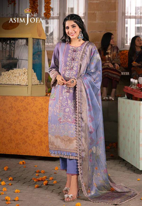 Asim Jofa | Aira Summer Prints | AJAR 05 - Pakistani Dress - Maria Faisal