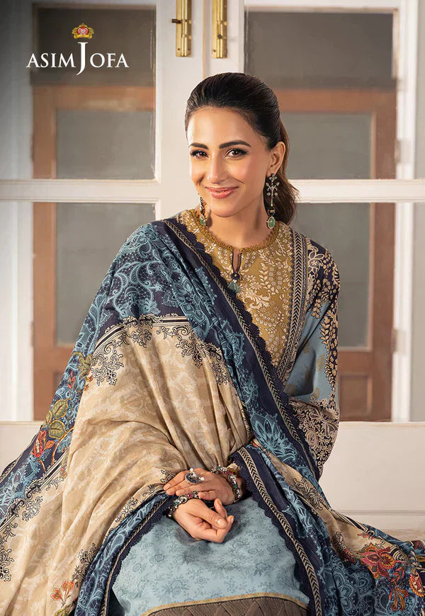 Asim Jofa | Aira Summer Prints | AJAR-27 - Pakistani Dress - Maria Faisal