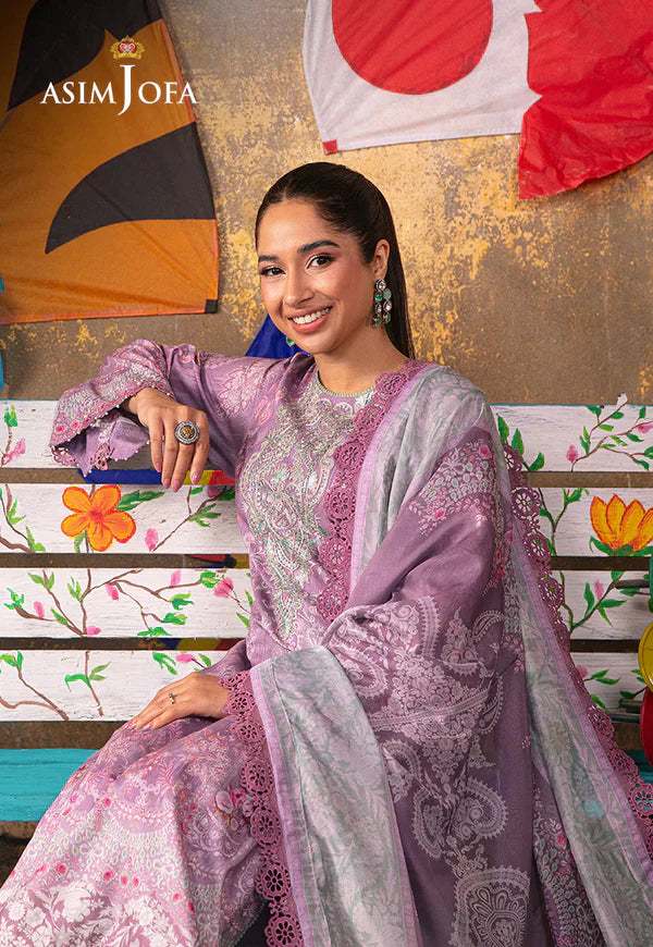 Asim Jofa | Aira Summer Prints | AJAR-11 - Pakistani Dress - Maria Faisal