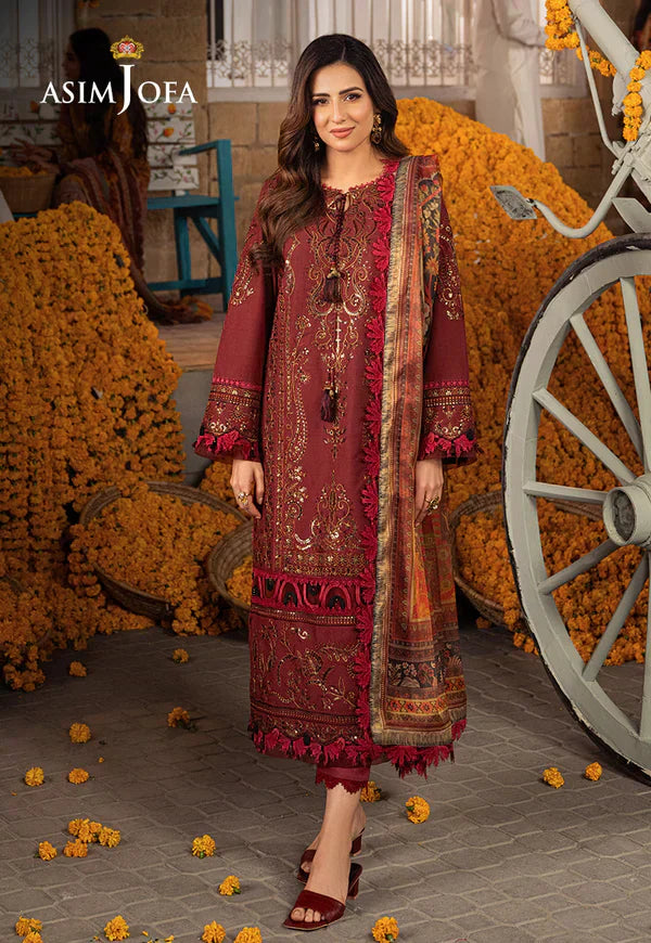Asim Jofa | Aira Summer Prints | AJAR-29 - Pakistani Dress - Maria Faisal