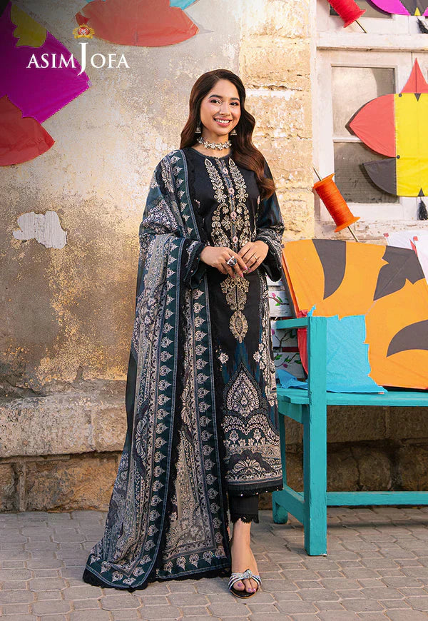 Asim Jofa | Aira Summer Prints | AJAR 10 - Pakistani Dress - Maria Faisal