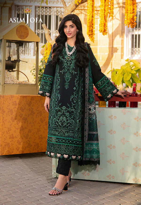 Asim Jofa | Aira Summer Prints | AJAR-32 - Pakistani Dress - Maria Faisal
