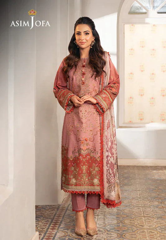 Asim Jofa | Aira Summer Prints | AJAR 08 - Pakistani Dress - Maria Faisal