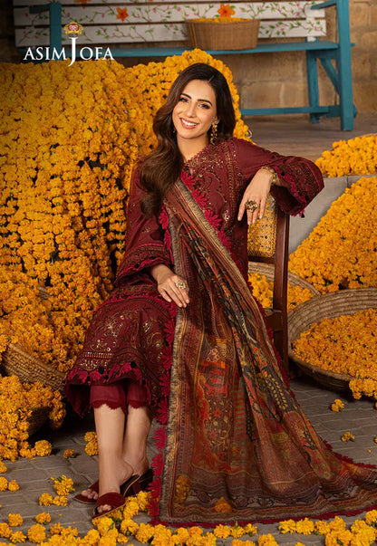 Asim Jofa | Aira Summer Prints | AJAR-29 - Pakistani Dress - Maria Faisal
