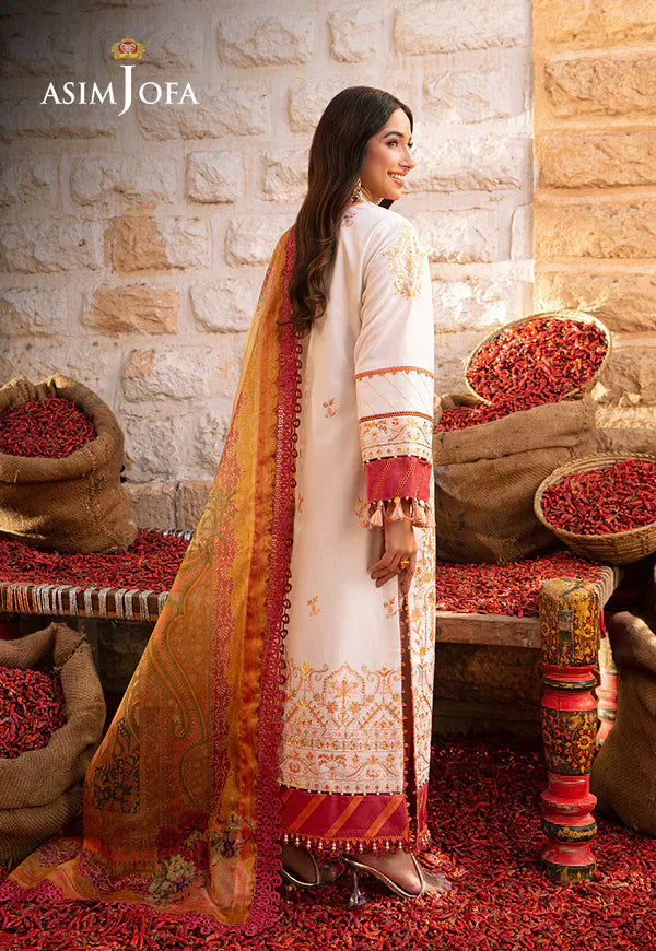 Asim Jofa | Aira Summer Prints | AJAR-30 - Pakistani Dress - Maria Faisal