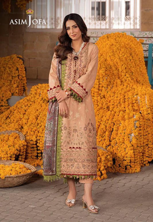 Asim Jofa | Aira Summer Prints | AJAR-31 - Pakistani Dress - Maria Faisal