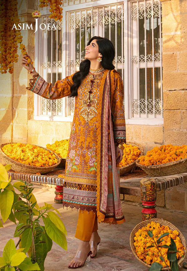 Asim Jofa | Aira Summer Prints | AJAR-15 - Pakistani Dress - Maria Faisal