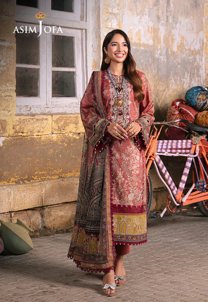 Asim Jofa | Aira Summer Prints | AJAR 17 - Pakistani Dress - Maria Faisal