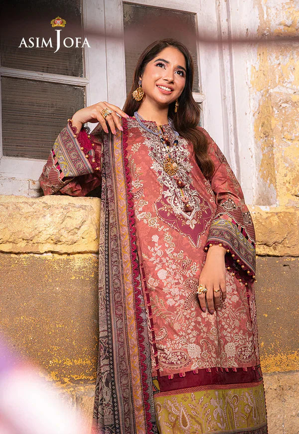 Asim Jofa | Aira Summer Prints | AJAR 17 - Pakistani Dress - Maria Faisal