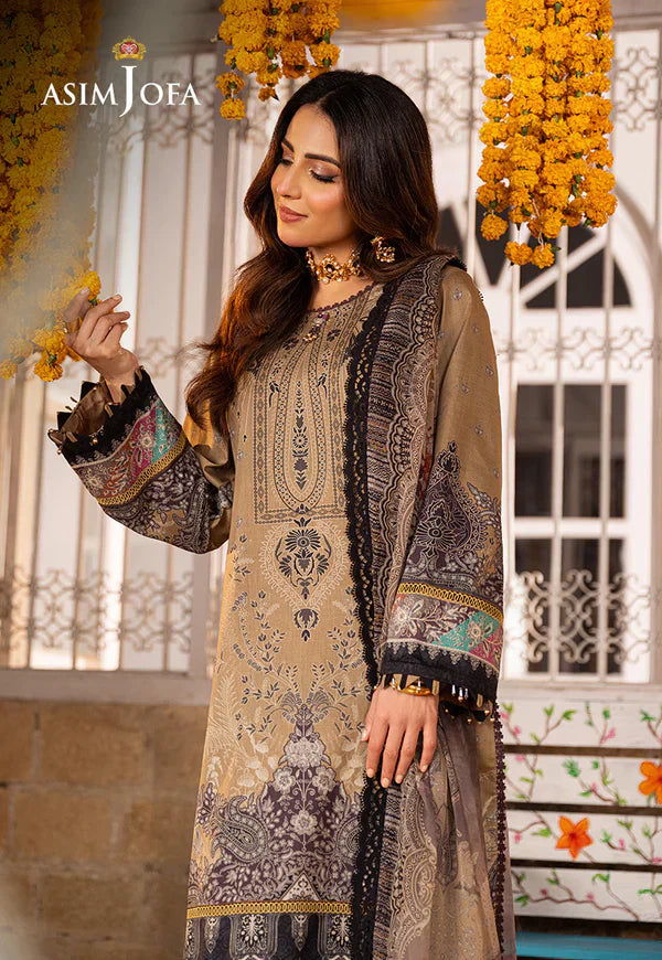 Asim Jofa | Aira Summer Prints | AJAR-16 - Pakistani Dress - Maria Faisal