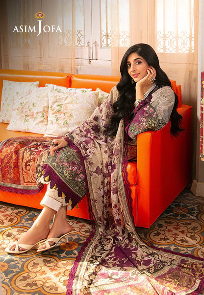 Asim Jofa | Aira Summer Prints | AJAR 21 - Pakistani Dress - Maria Faisal