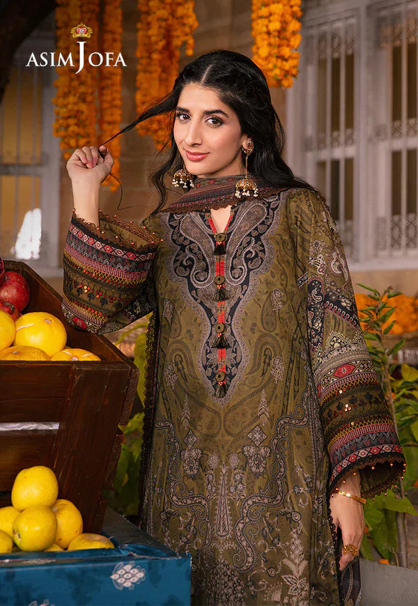 Asim Jofa | Aira Summer Prints | AJAR 23 - Pakistani Dress - Maria Faisal