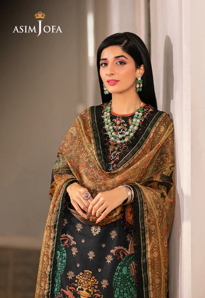 Asim Jofa | Aira Summer Prints | AJAR-18 - Pakistani Dress - Maria Faisal