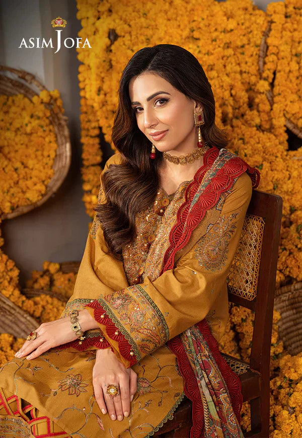 Asim Jofa | Aira Summer Prints | AJAR-28 - Pakistani Dress - Maria Faisal