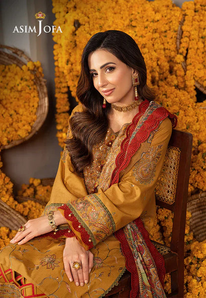 Asim Jofa | Aira Summer Prints | AJAR-28 - Pakistani Dress - Maria Faisal